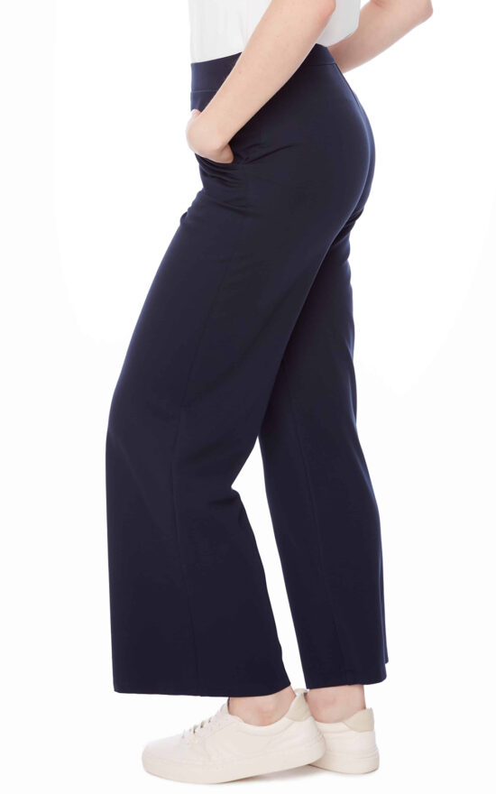 Light Ponte Straight Leg Pant product photo.