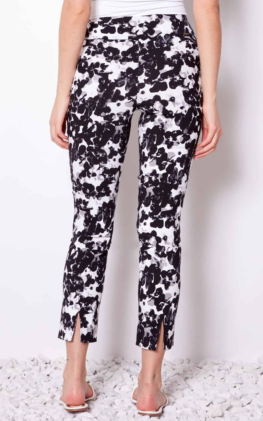 Techno Print Ankle Pant  product photo.