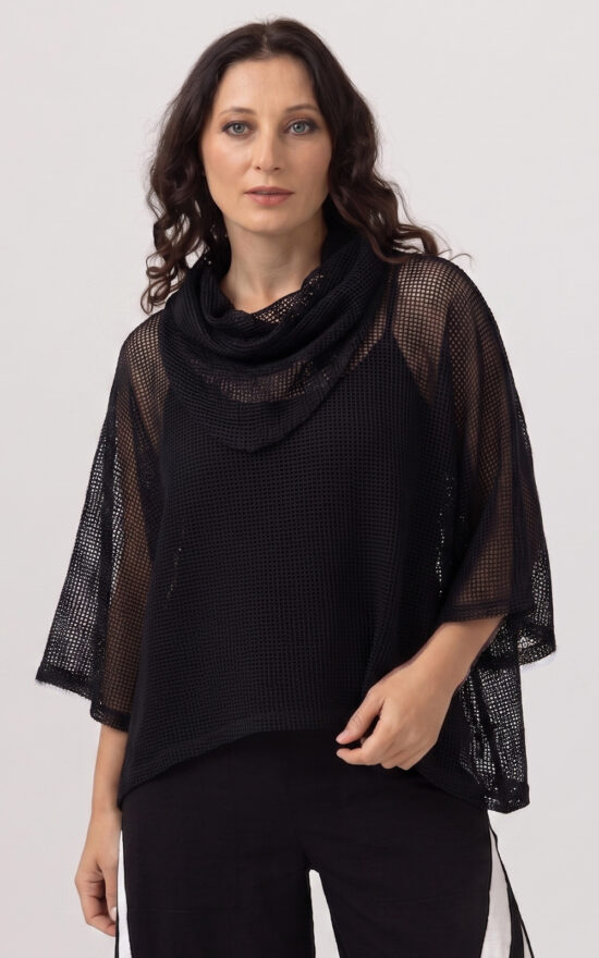 Stratus Polo Top product photo.