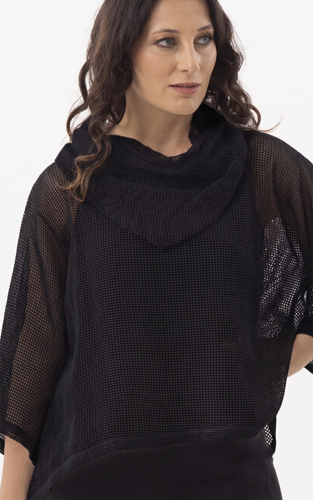Stratus Polo Top product photo.