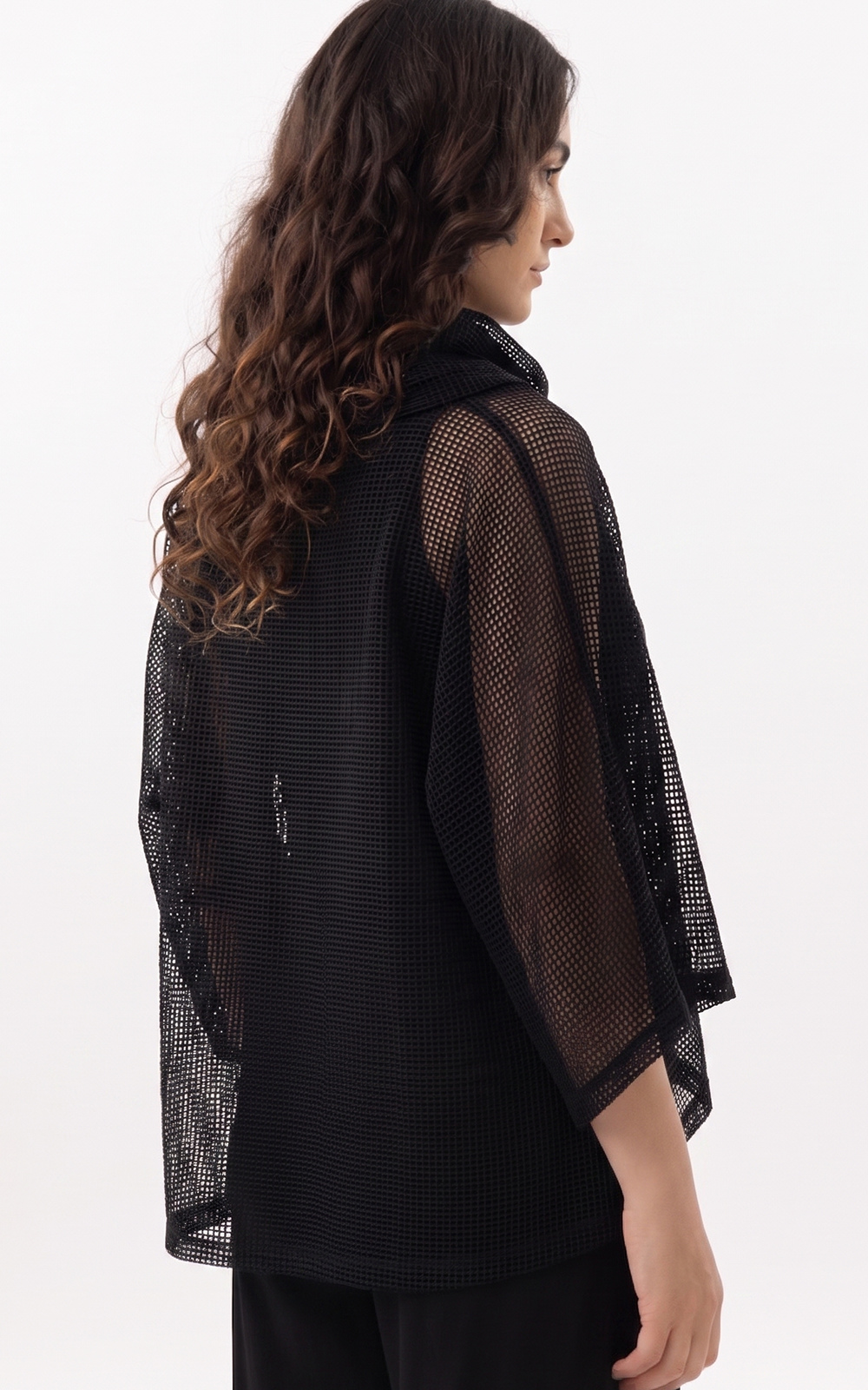 Stratus Polo Top product photo.