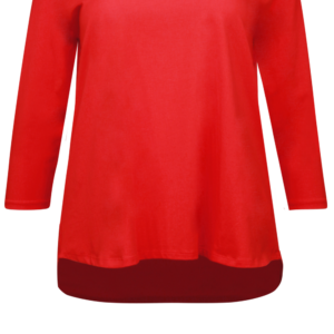 Scoop Neck 3/4 Slv