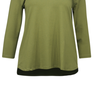 Scoop Neck 3/4 Slv
