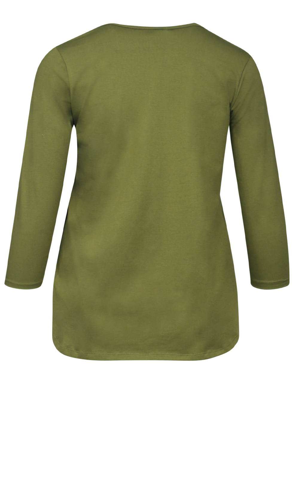 Scoop Neck 3/4 Slv product photo.