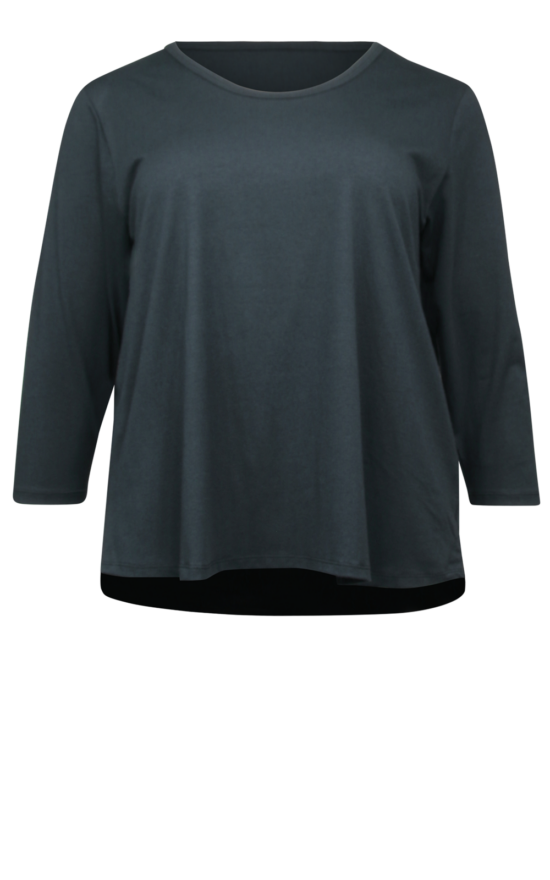 Scoop Neck 3/4 Slv product photo.