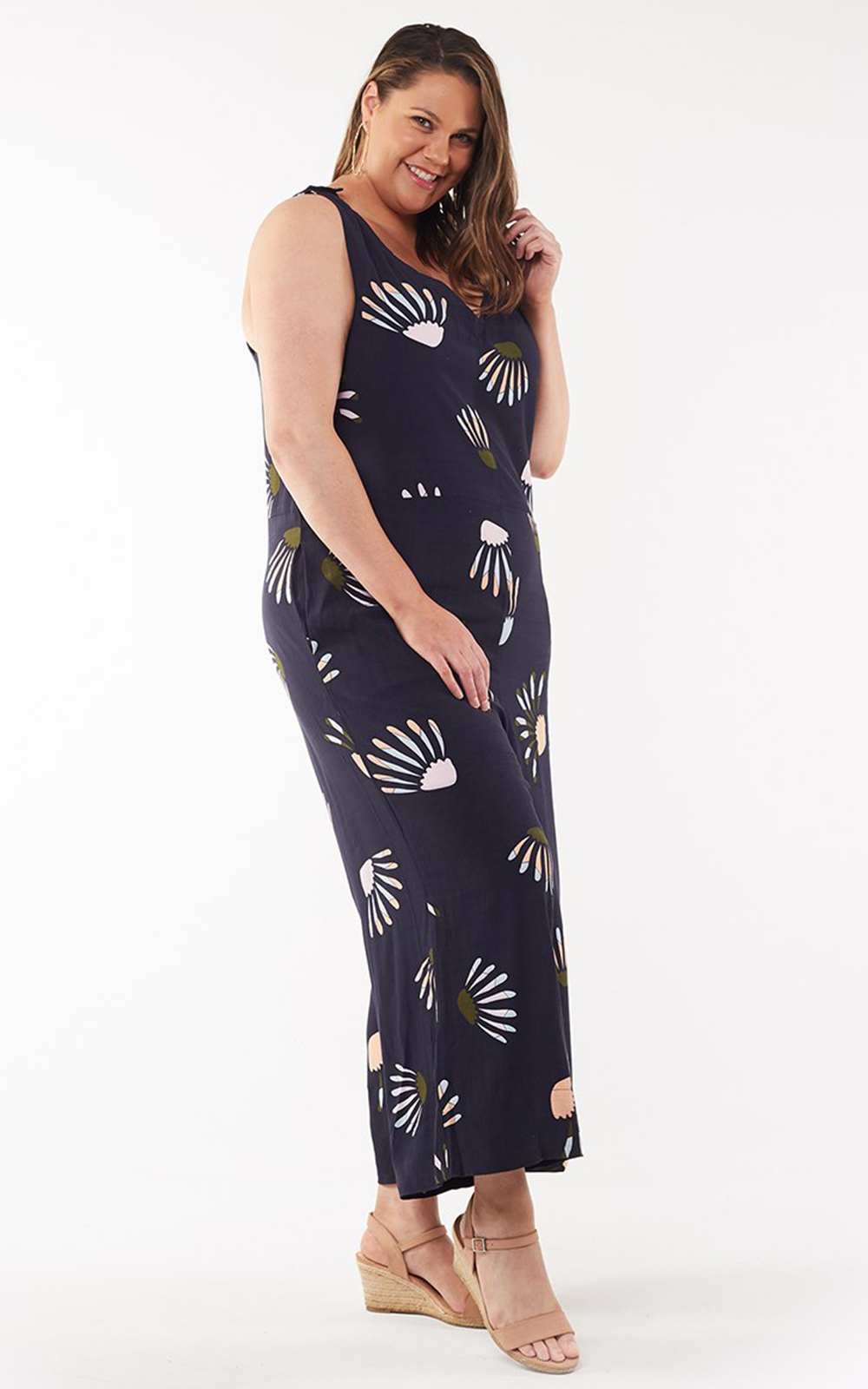 Wildflower Jumpsuit product photo.