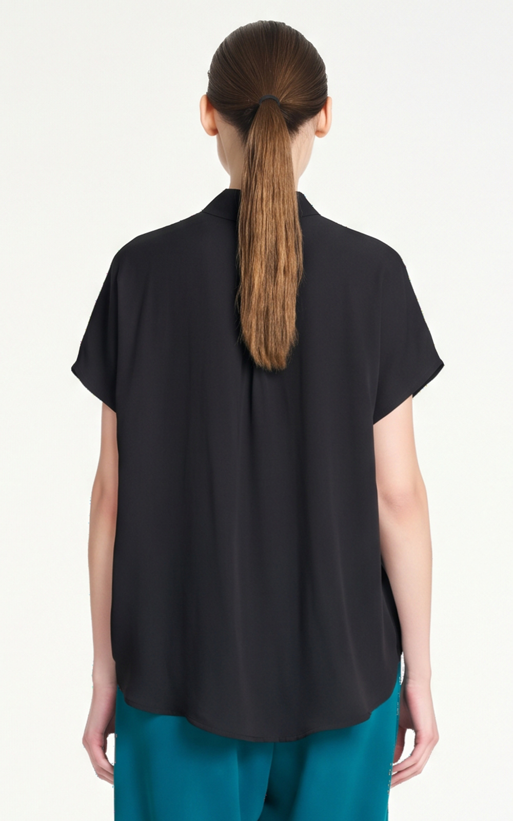Side Flounce Shell product photo.