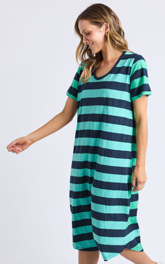 Mercury Striped Dress product photo.