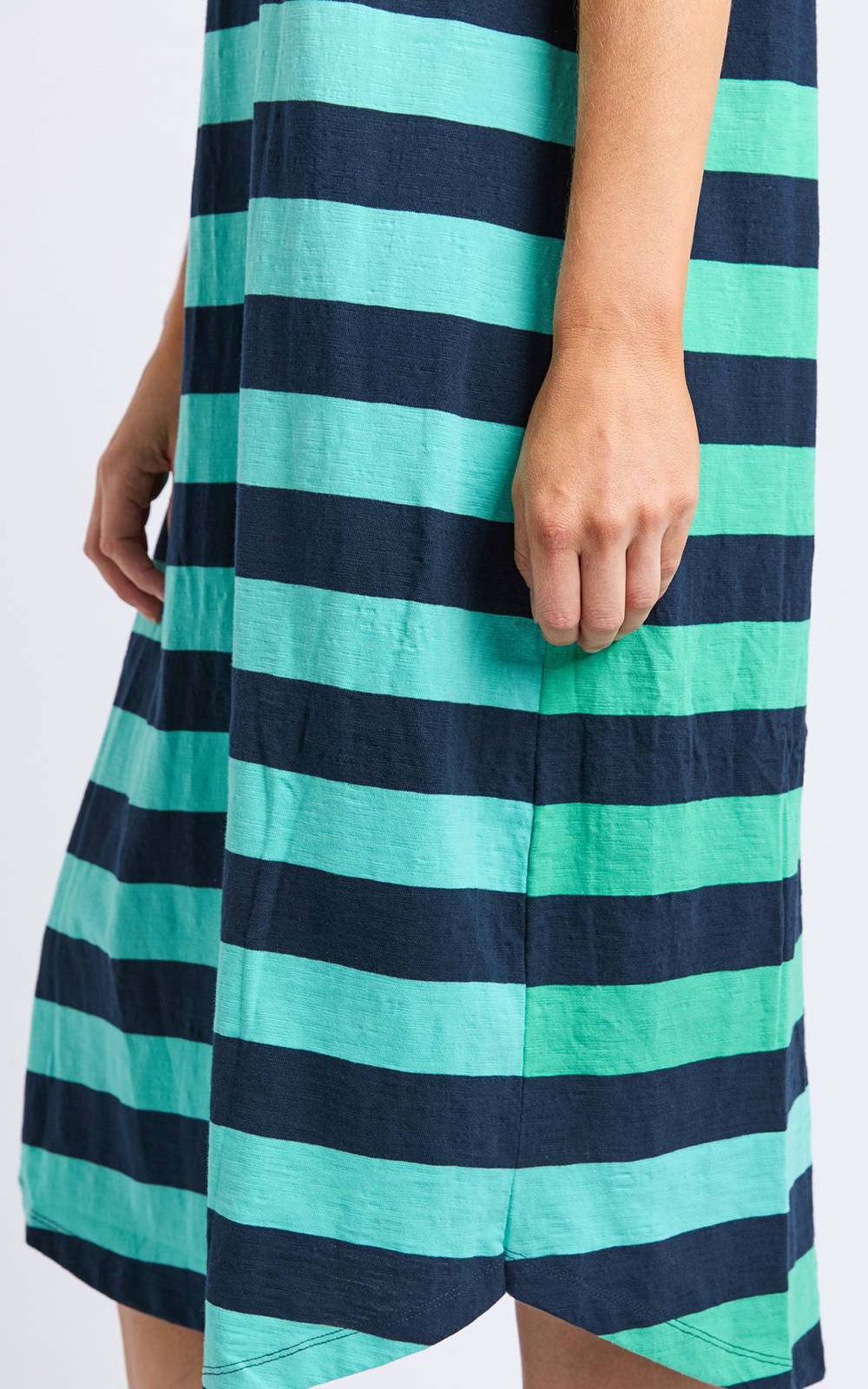 Mercury Striped Dress product photo.