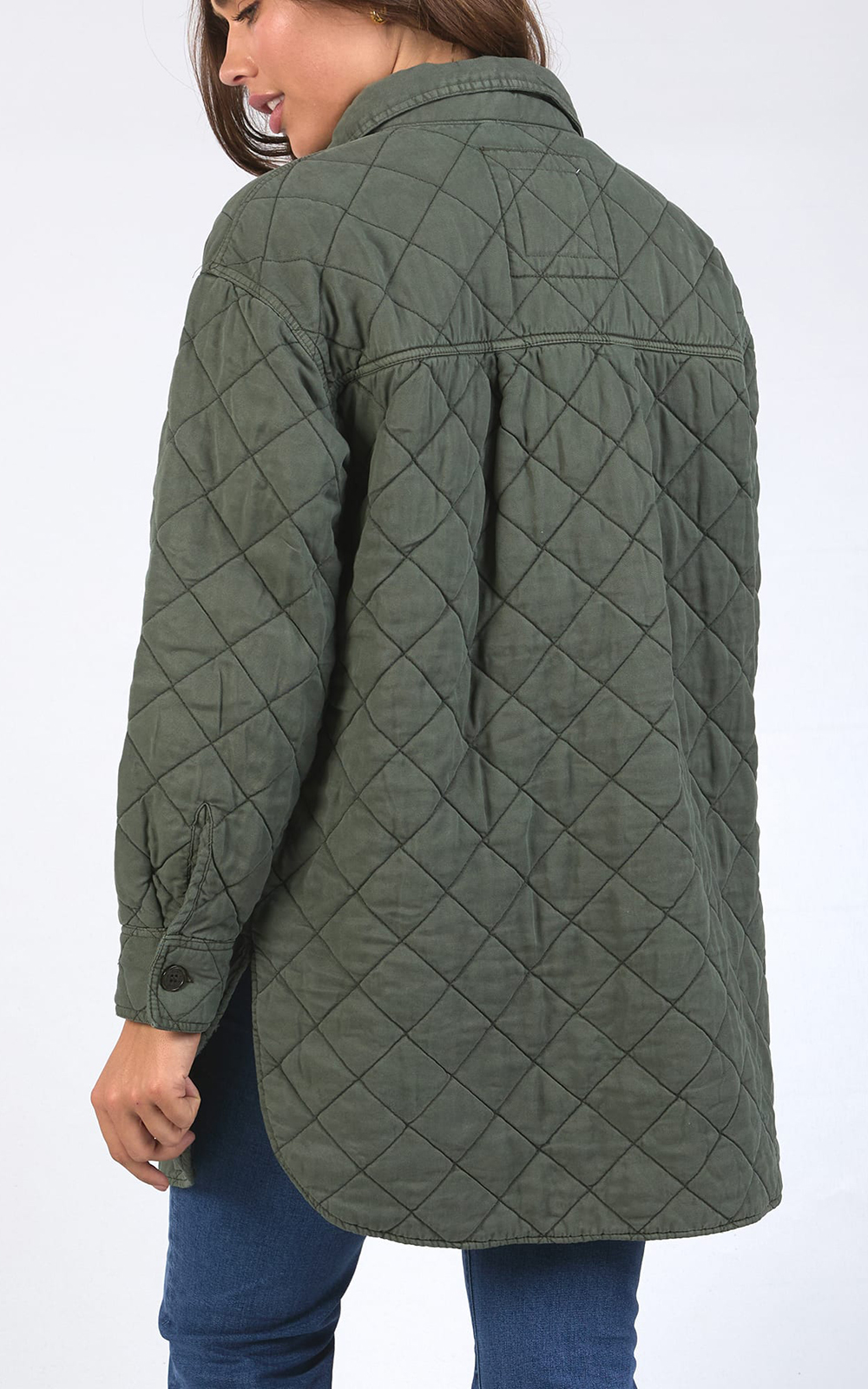 Katie Quilted Shackett product photo.