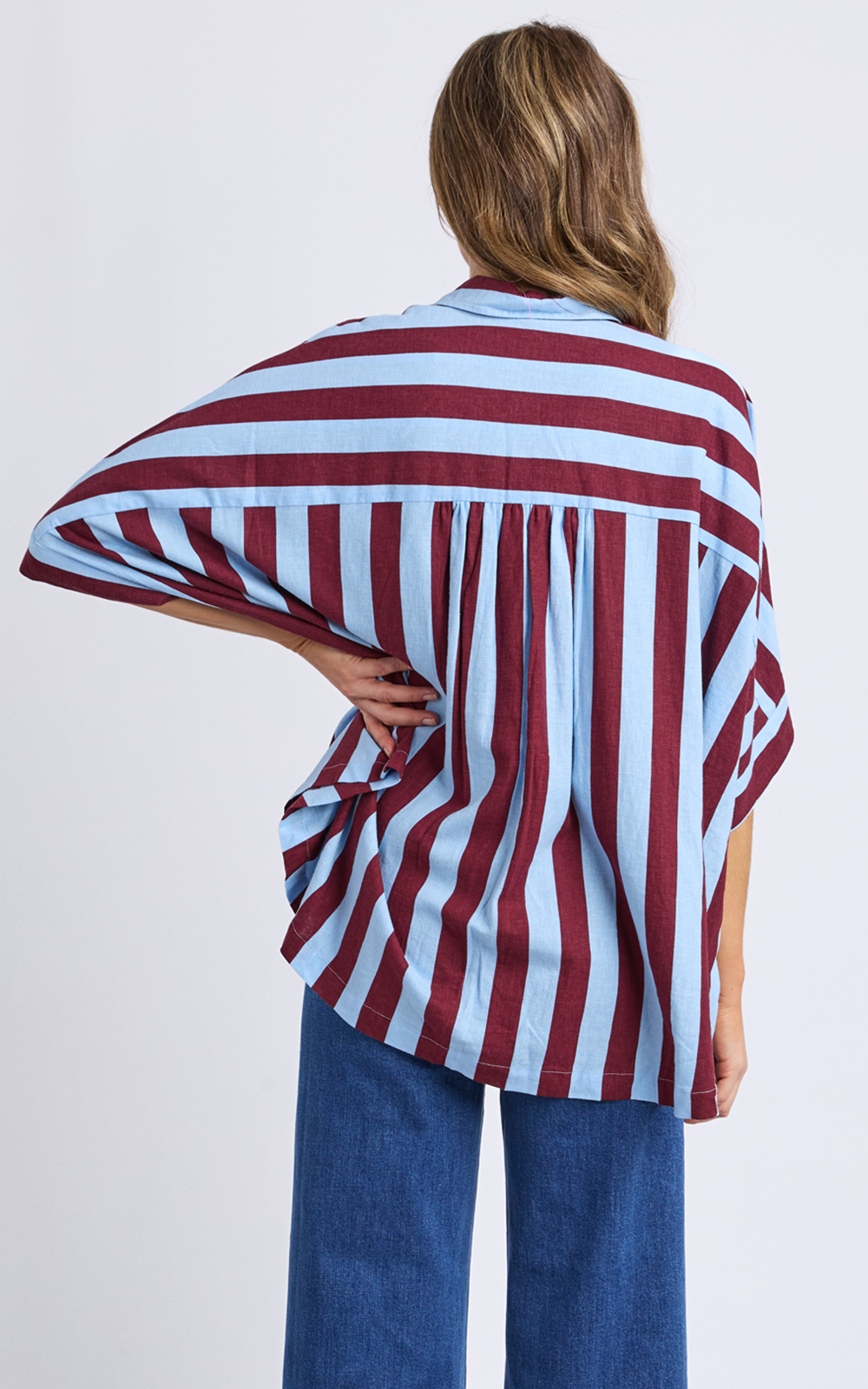 Palermo Stripe Shirt product photo.