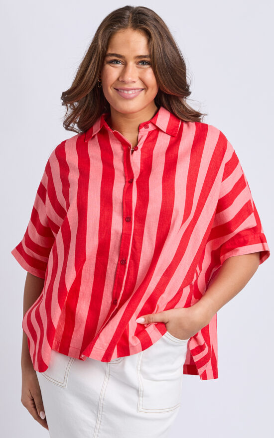 Palermo Stripe Shirt product photo.