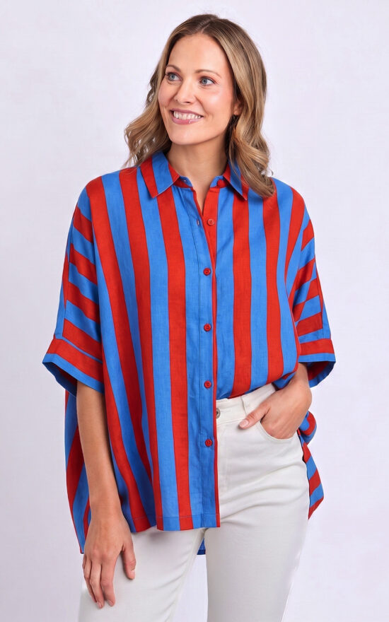 Palermo Stripe Shirt product photo.