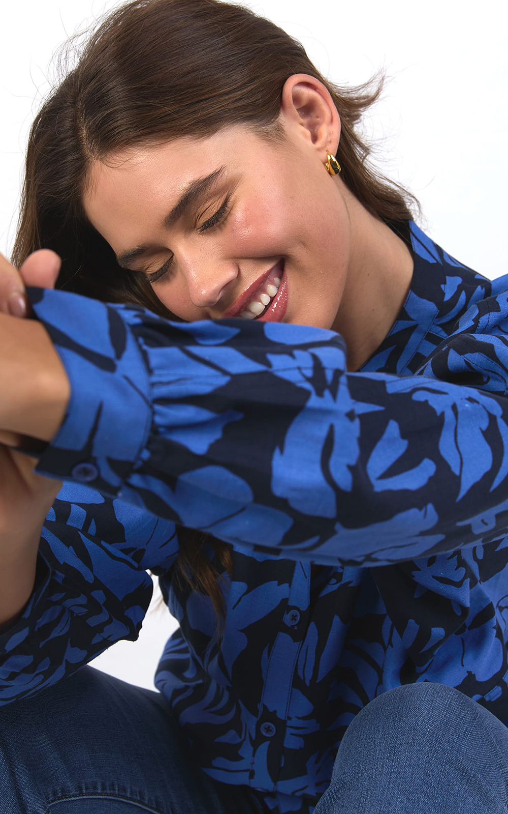Riley Blouse  product photo.