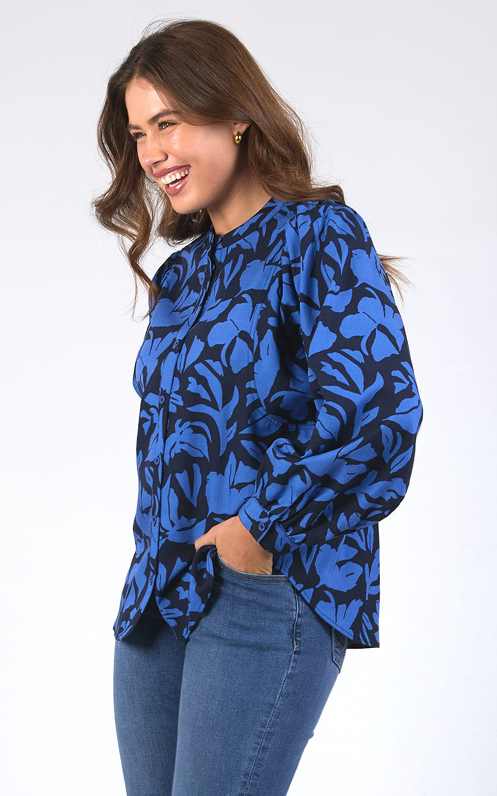 Riley Blouse  product photo.