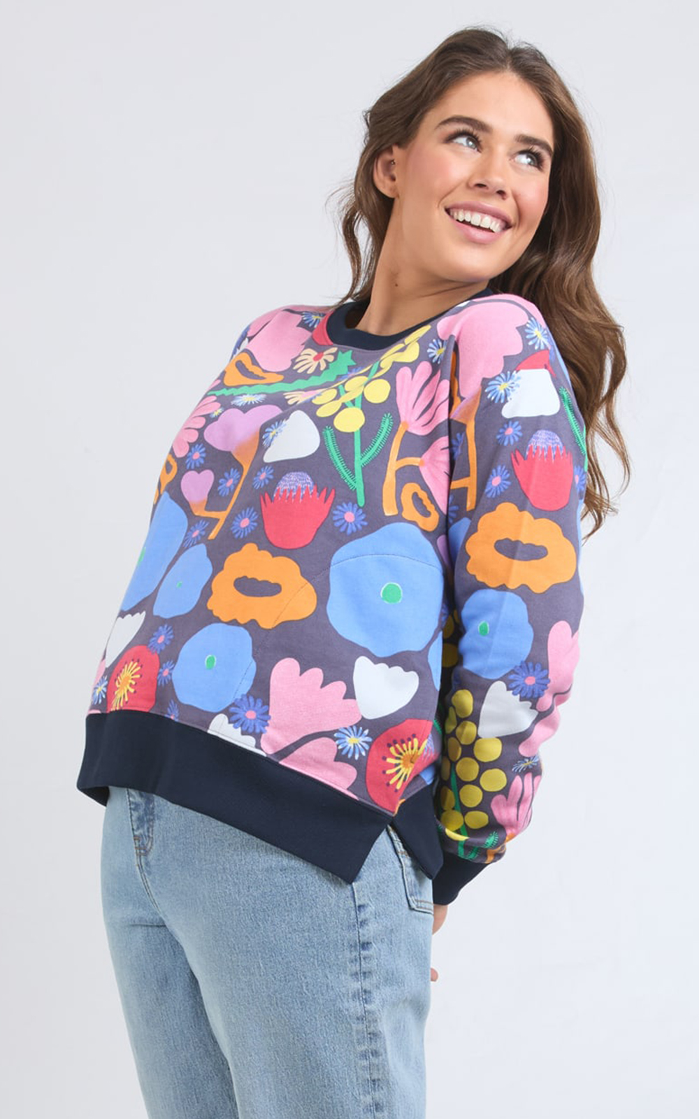 Flower Medley Crew product photo.