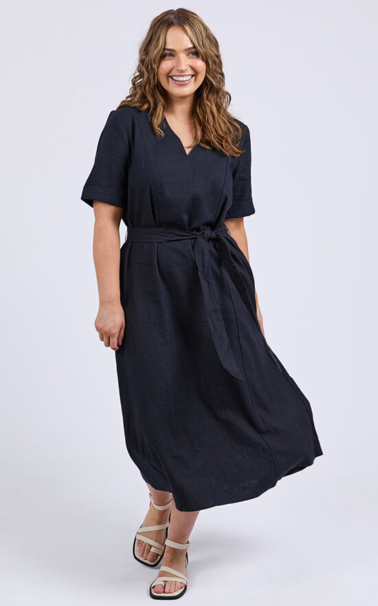 Lily Midi Dress product photo.