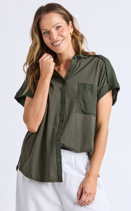 Locket Shirt product photo.