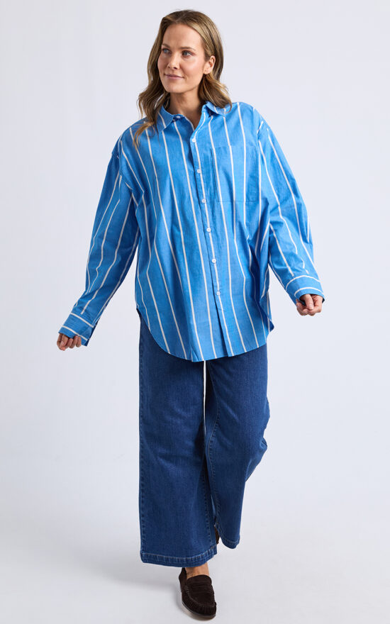 Mia Striped Shirt product photo.