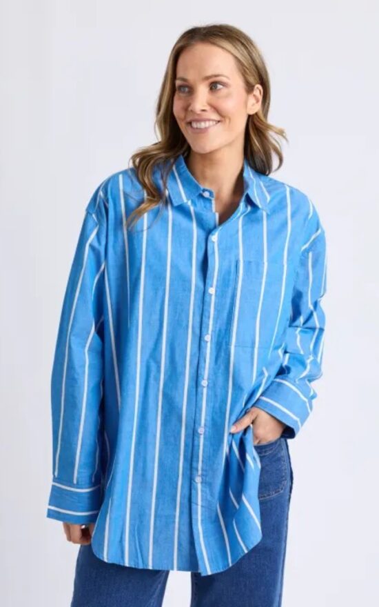 Mia Striped Shirt product photo.