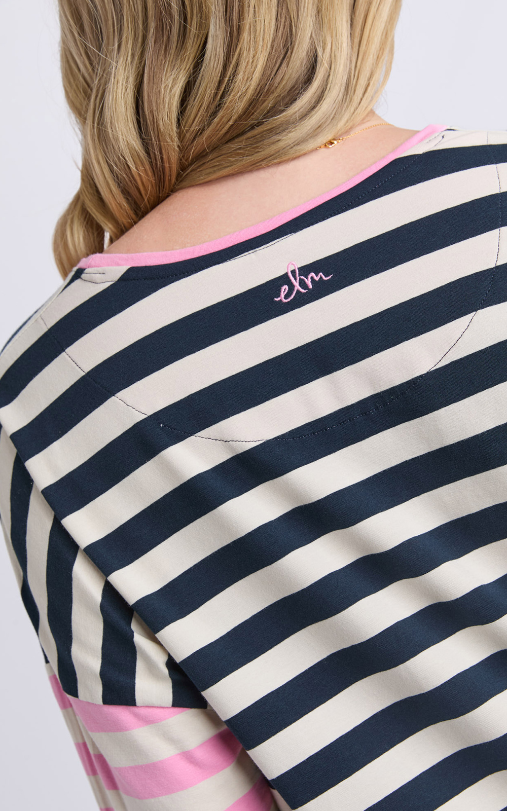 Gaeb Stripe Ls Tee product photo.