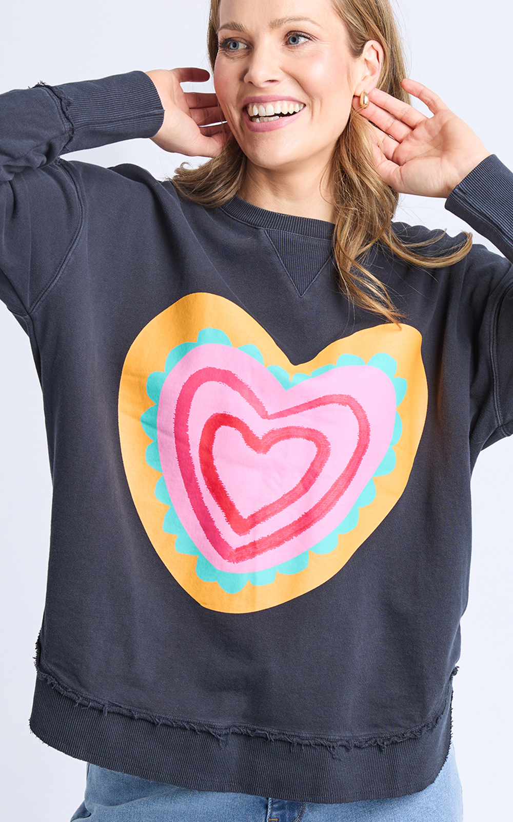 Flaming Heart Crew product photo.