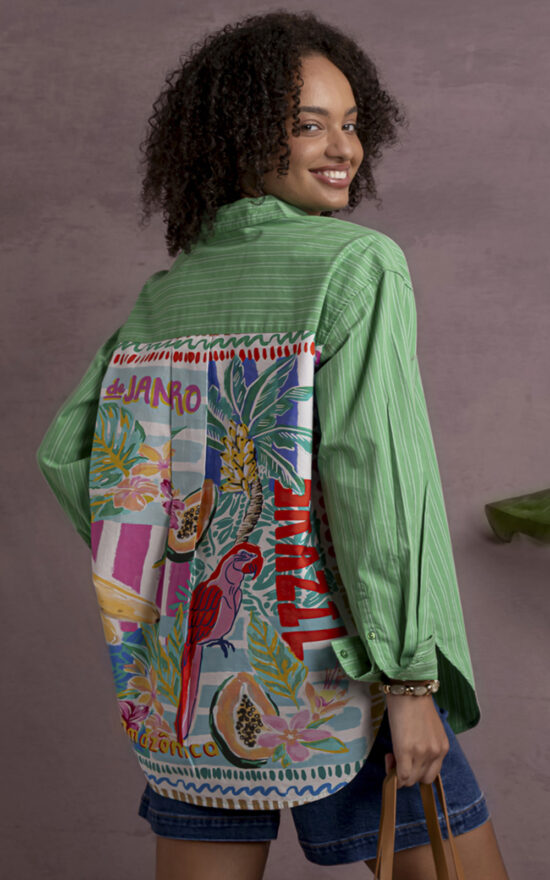Tropical Muse Shirt product photo.