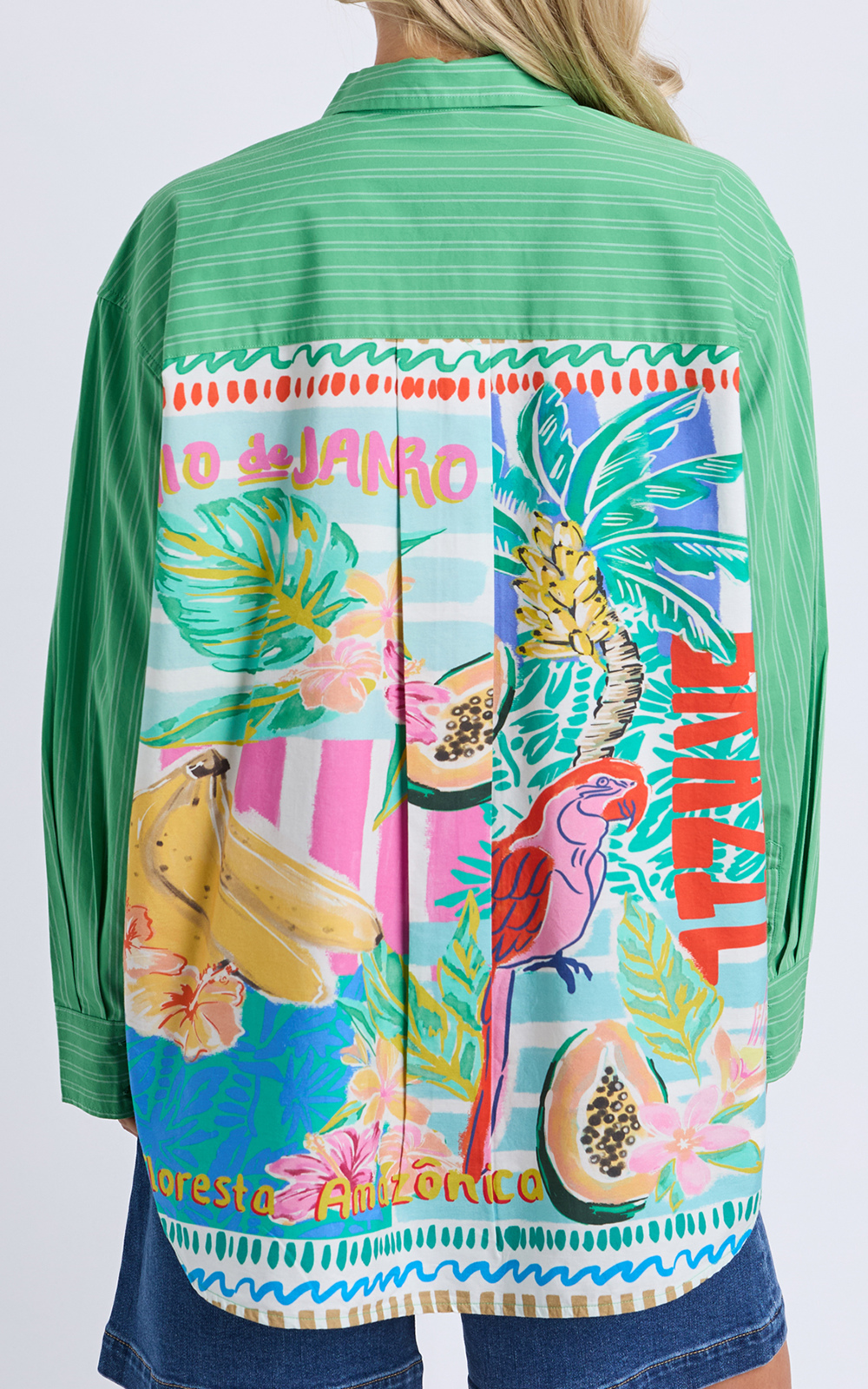 Tropical Muse Shirt product photo.