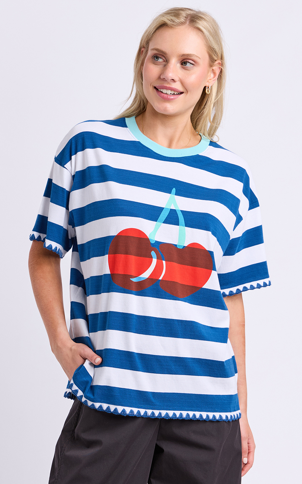 Cherry Tee product photo.