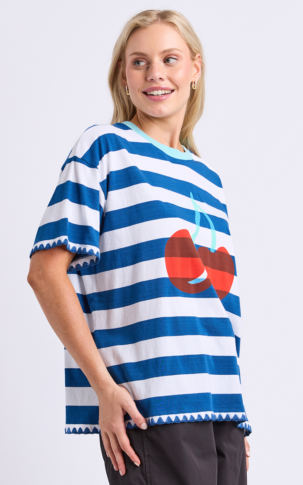 Cherry Tee product photo.