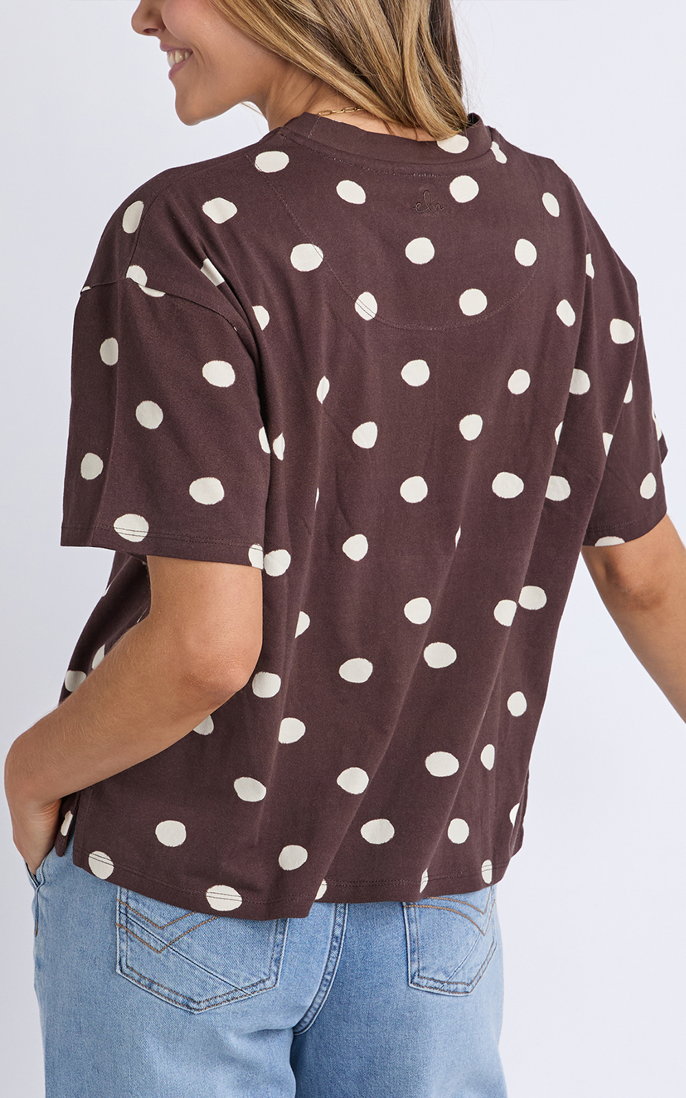 Kim Spot Tee product photo.
