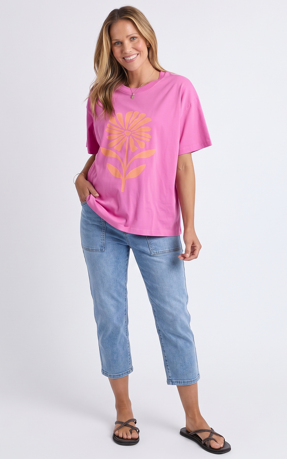 Pinwheel Tee product photo.