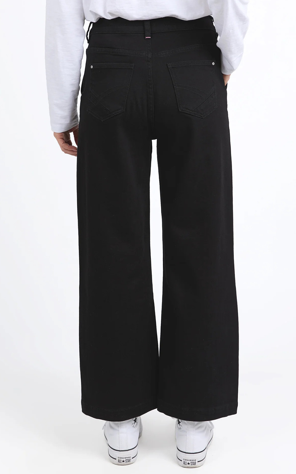 Izzy Wide Leg Jean product photo.