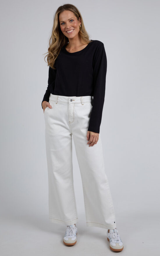 Izzy Wide Leg Jean  product photo.