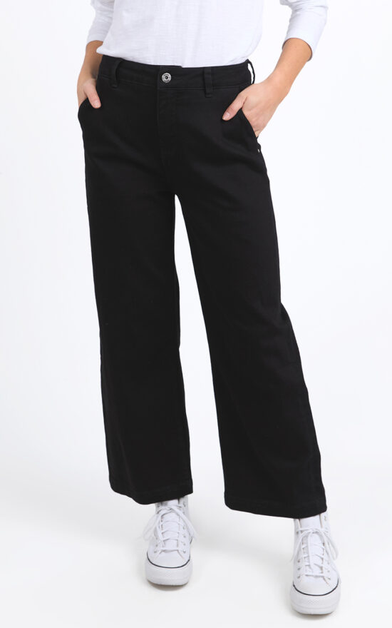 Izzy Wide Leg Jean  product photo.