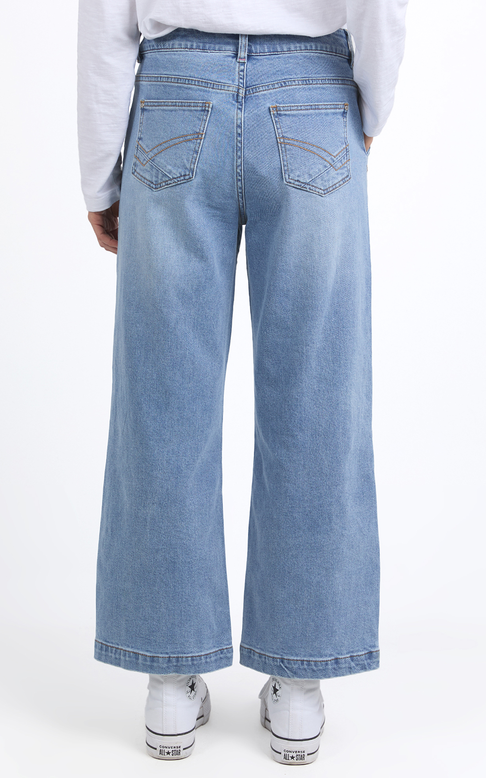 Izzy Wide Leg Jean  product photo.