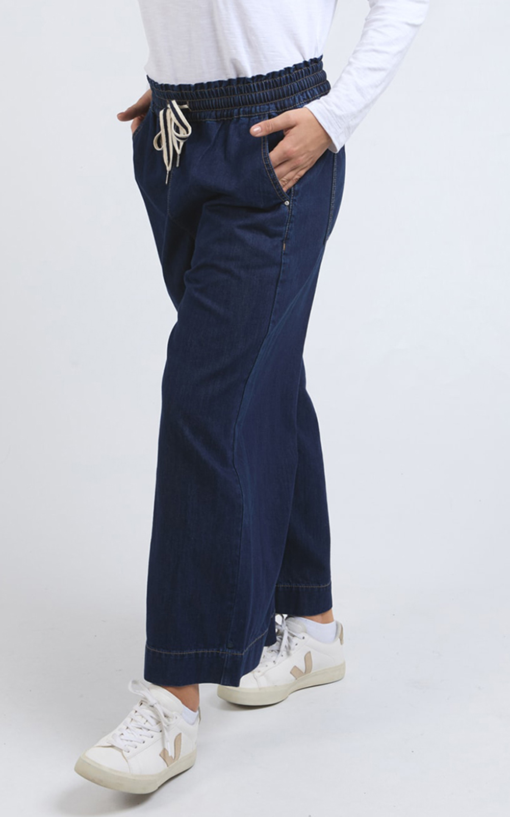 Greta Wide Leg Pant  product photo.