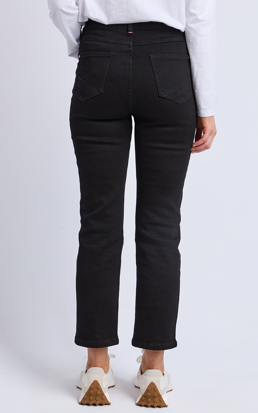 Ada Straight Leg Ankle Jean product photo.