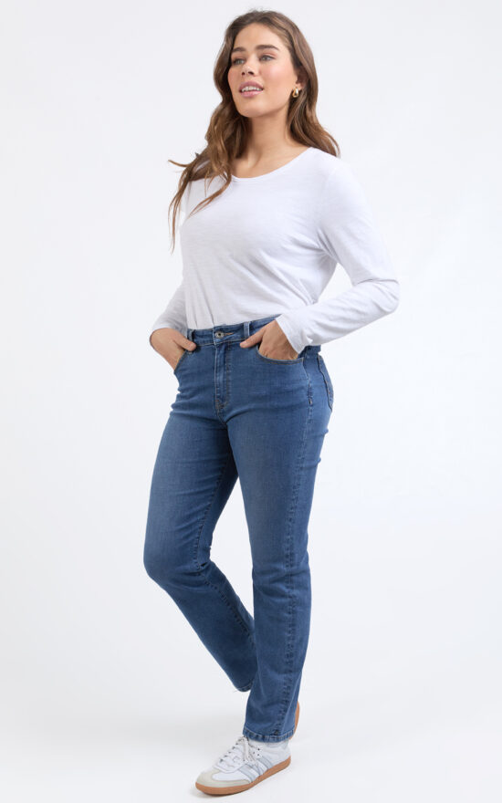 Ada Full Length Jean product photo.