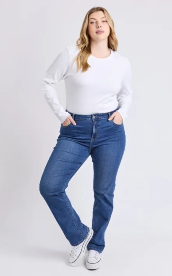 Ada Full Length Jean product photo.