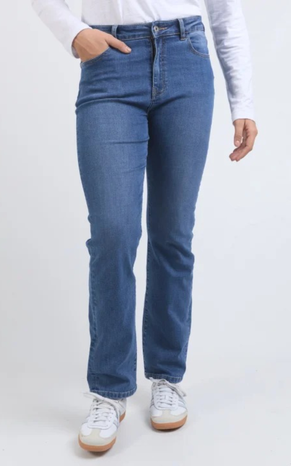Ada Full Length Jean product photo.