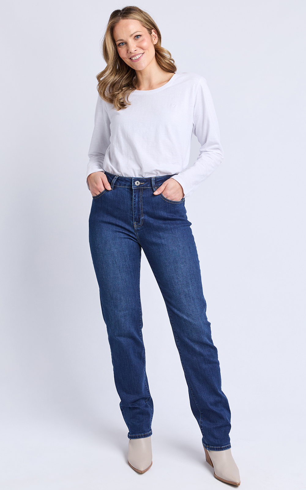 Ada Full Length Jean product photo.