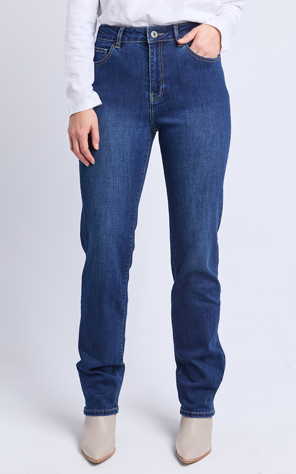Ada Full Length Jean product photo.