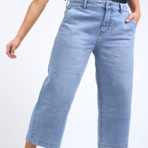 Sidney Cropped Wide Leg Jean
