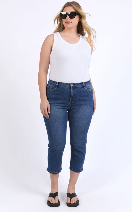 Mollie Capri Jean product photo.