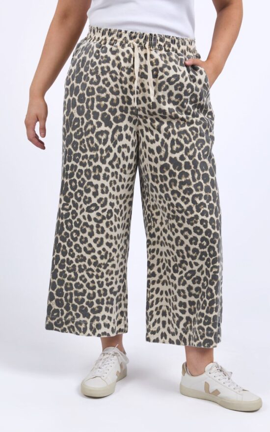 Animal Print Pants product photo.