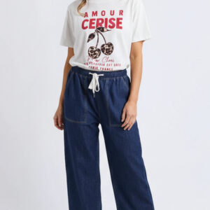 Greta Slim Leg Denim Pant