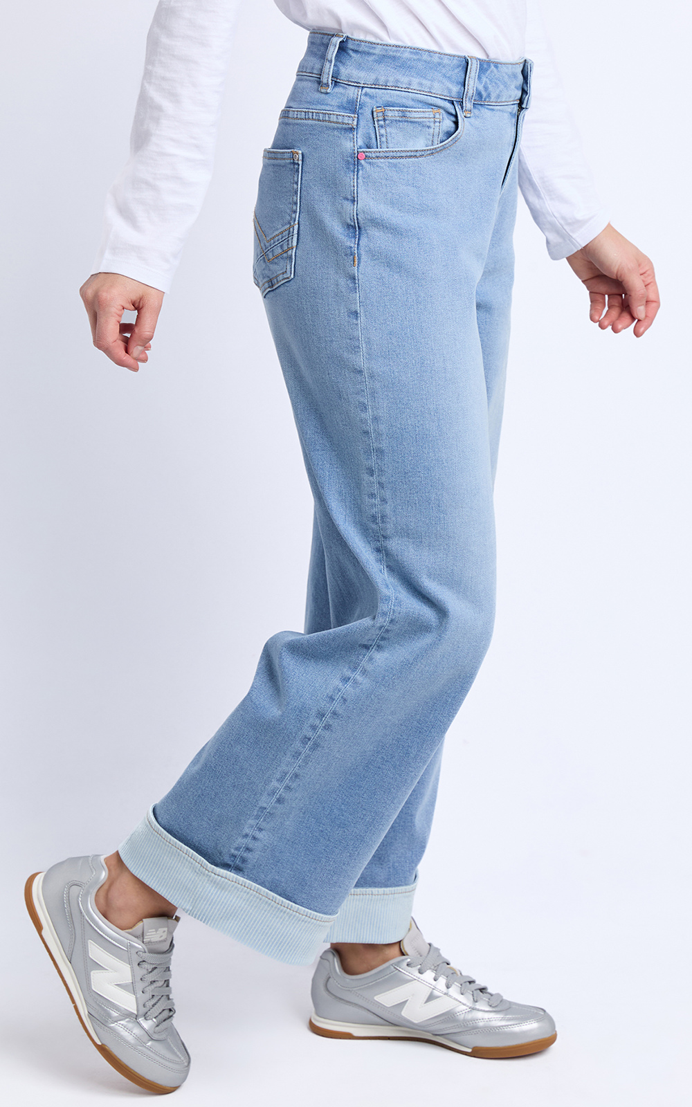 Deb Turn Up Jean product photo.