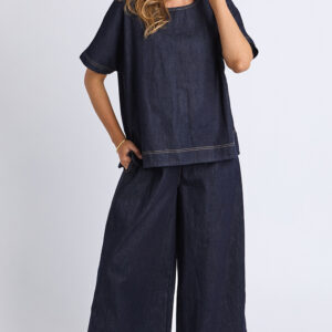 Lolita Denim Top