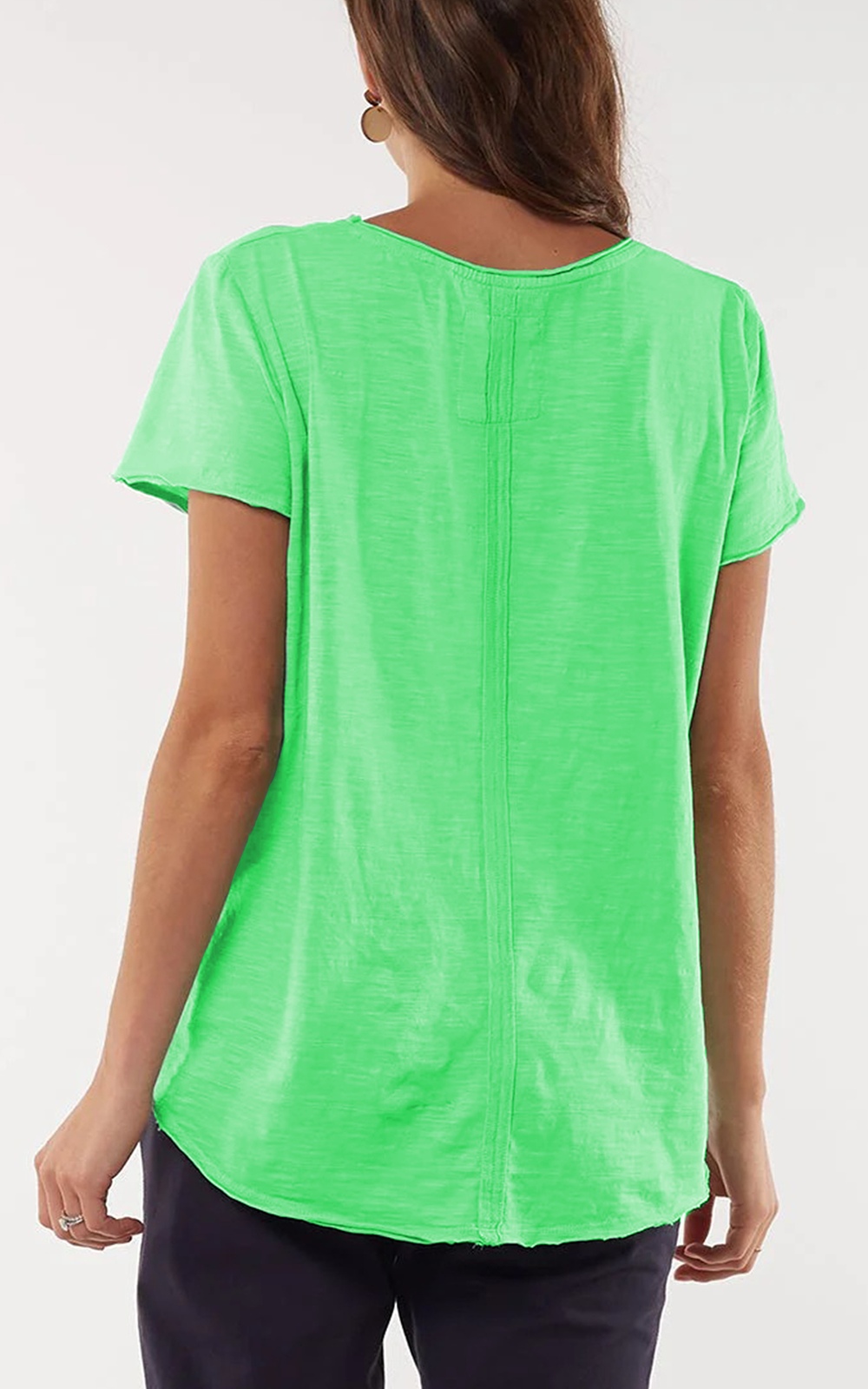 Ruby Vee Neck product photo.